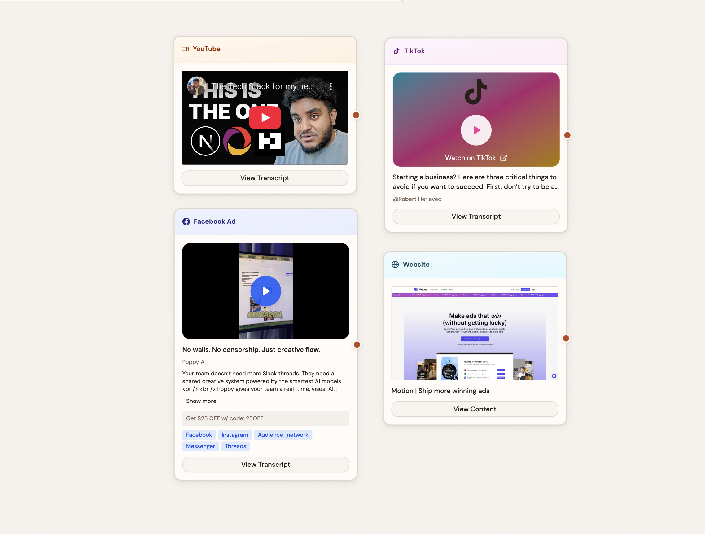 Viewable Transcripts - Plan and organize your schedules